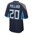 Jdoa T.Titans #20 Tony Pollard Navy Game Player Jersey Stitched Jersey