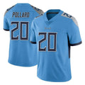 Jdoa T.Titans #20 Tony Pollard Player Light Blue Limited Vapor Untouchable Home Game Stitched Jerseys
