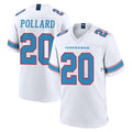 Jdoa T.Titans #20 Tony Pollard Player White 2026 Game Home Stitched Jerseys