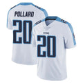 Jdoa T.Titans #20 Tony Pollard Player White Limited Vapor Untouchable Home Game Stitched Jerseys