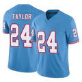 Jdoa T.Titans #24 Alontae Taylor Player Light Blue Limited Vapor F.U.S.E. Home Game Stitched Jerseys