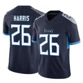 Jdoa T.Titans #26 Marcus Harris Player Navy Limited Vapor F.U.S.E. Home Game Stitched Jerseys