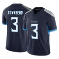 Jdoa T.Titans #3 Tommy Townsend Player Navy Limited Vapor F.U.S.E. Home Game Stitched Jerseys