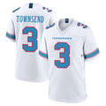 Jdoa T.Titans #3 Tommy Townsend Player White 2026 Game Home Stitched Jerseys