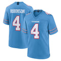Jdoa T.Titans #4 Wan'Dale Robinson Player Light Blue 2026 Game Home Stitched Jerseys