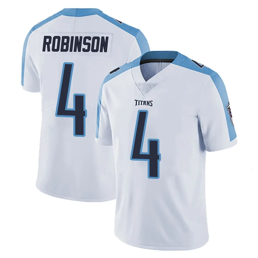 Jdoa T.Titans #4 Wan'Dale Robinson Player White Limited Vapor Untouchable Home Game Stitched Jerseys