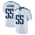 Jdoa T.Titans #55 JC Latham Player White Limited Vapor Untouchable Home Game Stitched Jerseys