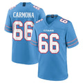 Jdoa T.Titans #66 Fernando Carmona Jr. Player Light Blue 2026 Game Home Stitched Jerseys