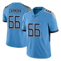Jdoa T.Titans #66 Fernando Carmona Jr. Player Light Blue Limited Vapor Untouchable Home Game Stitched Jerseys