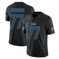 Jdoa T.Titans #77 Peter Skoronski Player Black Impact Limited Home Game Stitched Jerseys