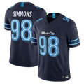 Jdoa T.Titans #98 Jeffery Simmons Navy 2026 Rivalries Collection Limited Stitched Jerseys