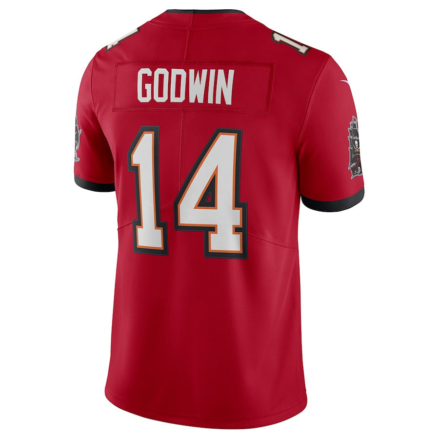 Jdoa TB.Buccaneers #14 Chris Godwin Jr. Player Red Vapor Limited Stitched Jerseys