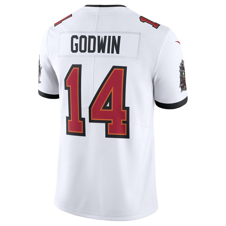 Jdoa TB.Buccaneers #14 Chris Godwin Jr. Player White Vapor Limited Stitched Jerseys