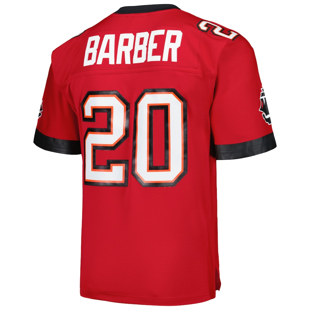 Jdoa TB.Buccaneers #20 Ronde Barber Mitchell & Ness Red Legacy Replica Jersey Stitched Puhic