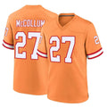 Jdoa TB.Buccaneers #27 Zyon McCollum Player Orange Throwback Home Game Stitched Jerseys