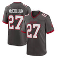Jdoa TB.Buccaneers #27 Zyon McCollum Player Pewter Alternate Home Game Stitched Jerseys
