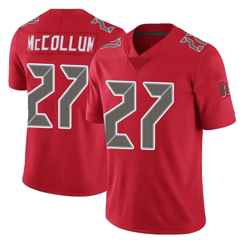 Jdoa TB.Buccaneers #27 Zyon McCollum Player Red Limited Color Rush Home Game Stitched Jerseys