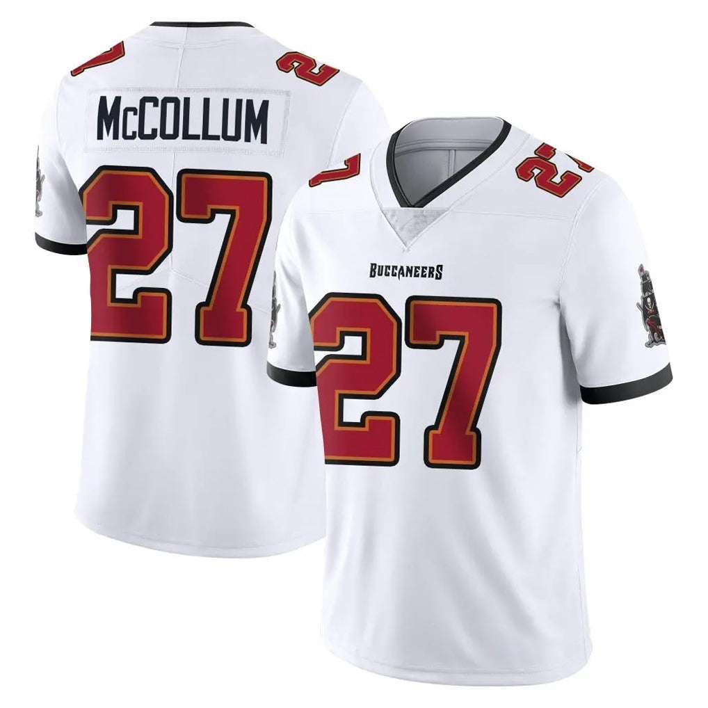 Jdoa TB.Buccaneers #27 Zyon McCollum Player White Limited Vapor Untouchable Home Game Stitched Jerseys