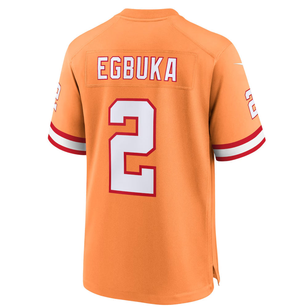 Jdoa TB.Buccaneers #2 Emeka Egbuka Player Creamsicle Alternate Game Stitched Jerseys