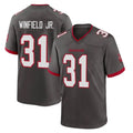 Jdoa TB.Buccaneers #31 Antoine Winfield Jr. Player Pewter Alternate Home Game Stitched Jerseys