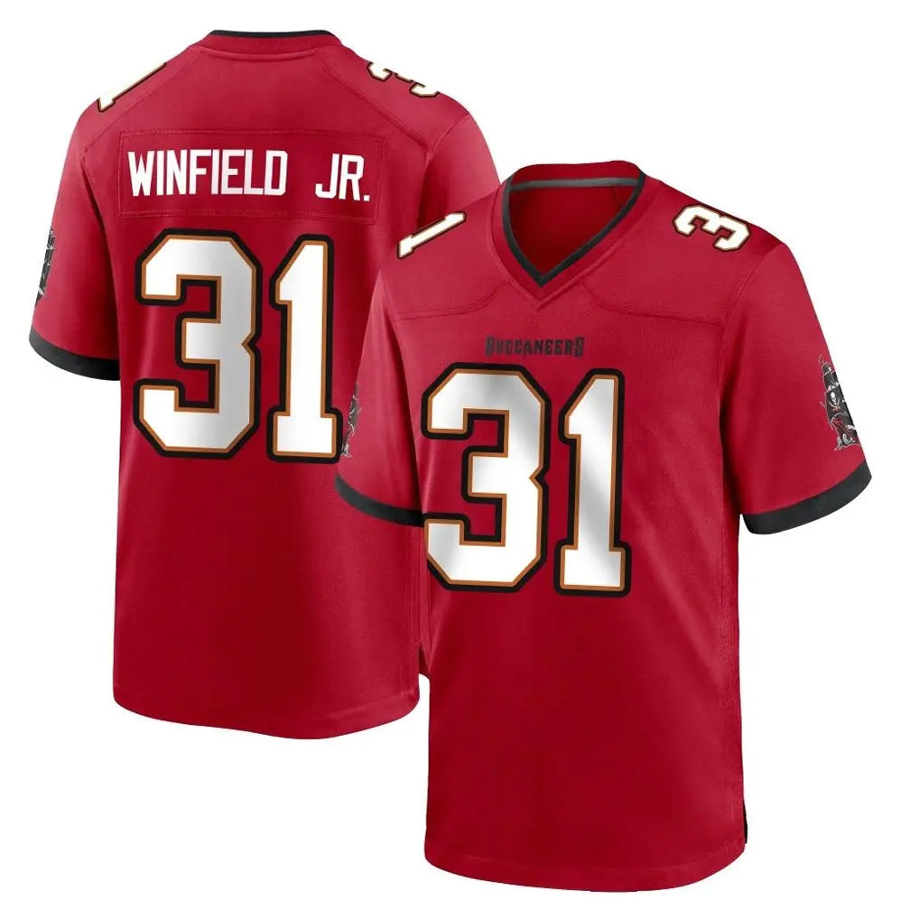 Jdoa TB.Buccaneers #31 Antoine Winfield Jr. Player Red Home Game Stitched Jerseys