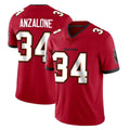 Jdoa TB.Buccaneers #34 Alex Anzalone Player Red Limited Vapor Home Game Stitched Jerseys