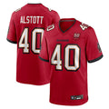 Jdoa TB.Buccaneers #40 Mike Alstott Player Red 50th Anniversary GameStitched Jerseys