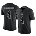 Jdoa TB.Buccaneers #4 Chase McLaughlin Player Black Reflective Limited Home Game Stitched Jerseys