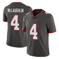 Jdoa TB.Buccaneers #4 Chase McLaughlin Player Pewter Limited Alternate Vapor Home Game Stitched Jerseys