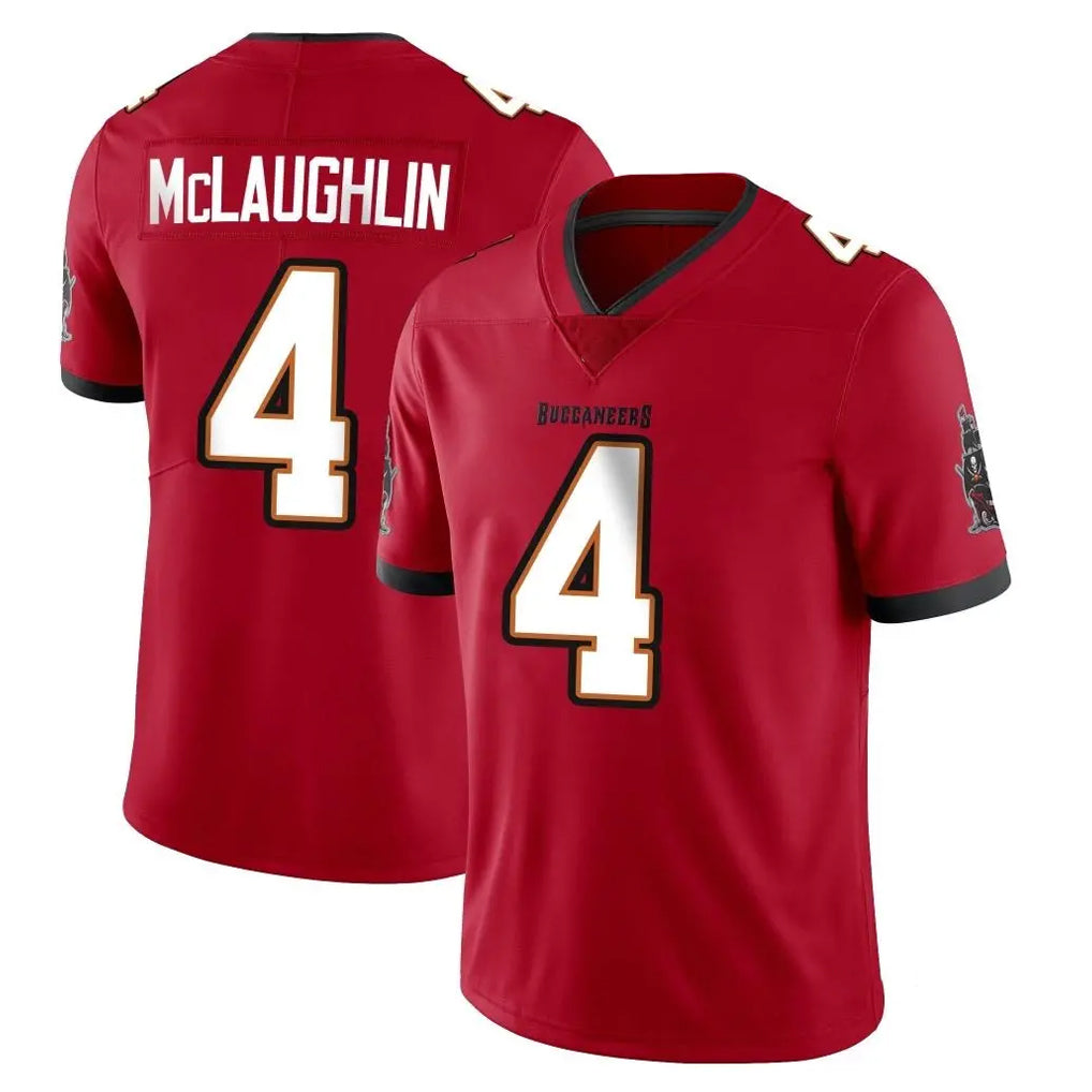 Jdoa TB.Buccaneers #4 Chase McLaughlin Player Red Limited Vapor Home Game Stitched Jerseys