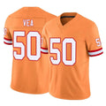 Jdoa TB.Buccaneers #50 Vita Vea Player Orange Limited Vapor F.U.S.E. Home Game Stitched Jerseys