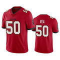 Jdoa TB.Buccaneers #50 Vita Vea Player Red Limited Vapor Home Game Stitched Jerseys