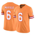 Jdoa TB.Buccaneers #6 Baker Mayfield Player Orange Limited Vapor F.U.S.E. Home Game Stitched Jerseys
