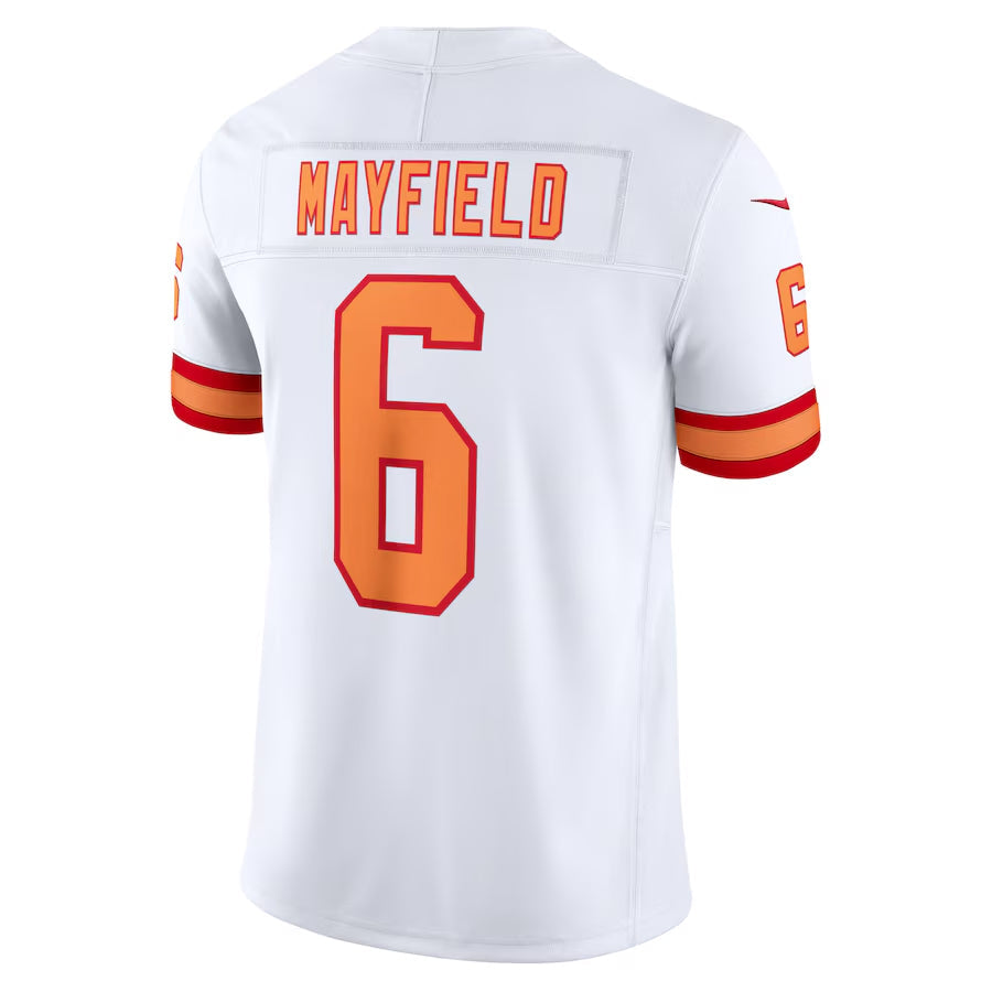 Jdoa TB.Buccaneers #6 Baker Mayfield Player White Vapor F.U.S.E. Limited Stitched Jerseys