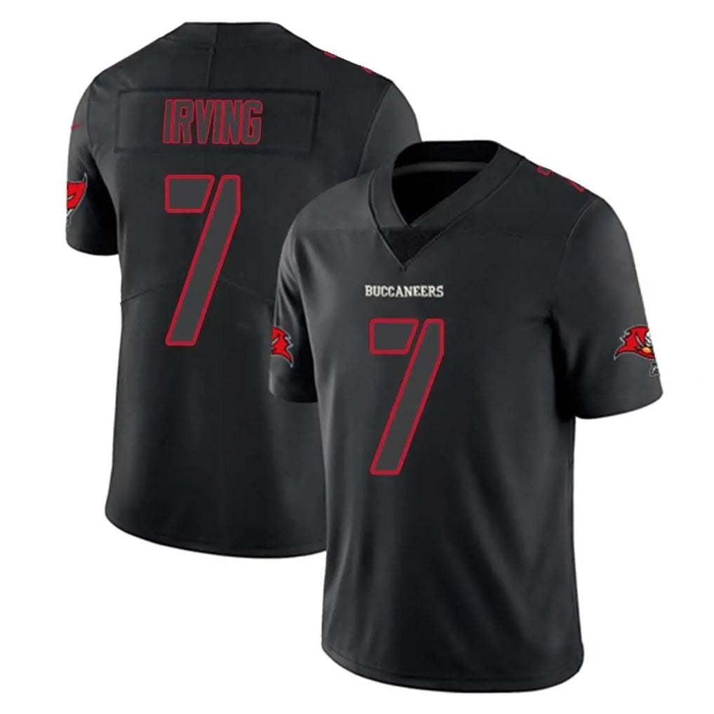 Jdoa TB.Buccaneers #7 Bucky Irving Player Black Impact Limited Home Game Stitched Jerseys
