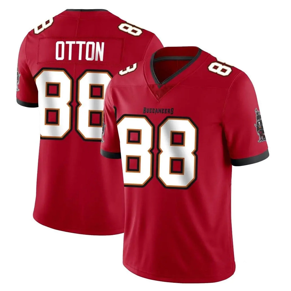 Jdoa TB.Buccaneers #88 Cade Otton Player Red Limited Vapor Home Game Stitched Jerseys