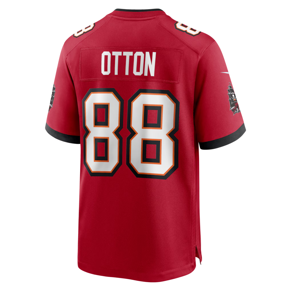Jdoa TB.Buccaneers #88 Cade Otton Red Game Player Stitched Jerseys