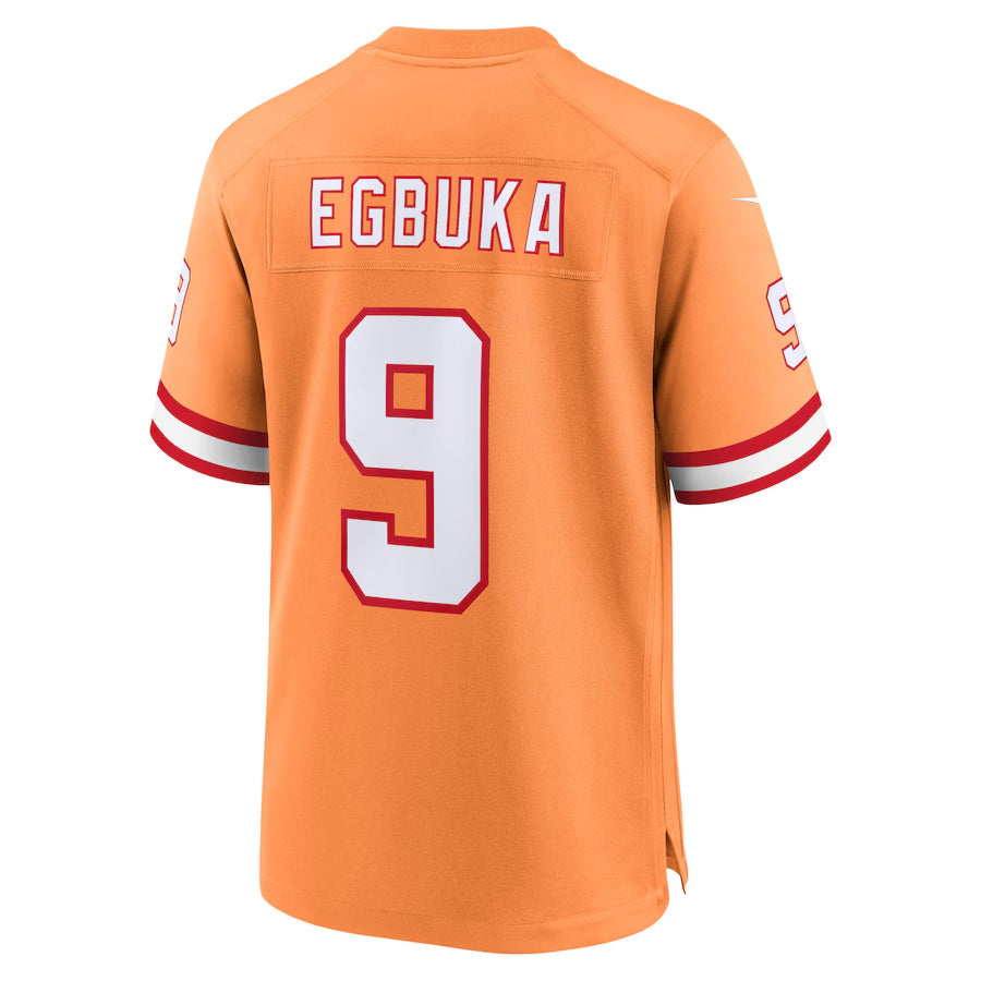 Jdoa TB.Buccaneers #9 Emeka Egbuka Player Orange Home Game Stitched Jerseys