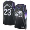 Jdoa U.Jazz #23 Lauri Markkanen Black 2024-2025 Swingman Jerseys - Statement Edition