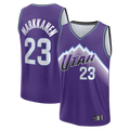 Jdoa U.Jazz #23 Lauri Markkanen Fanatics Purple Fast Break Replica Jerseys - Icon Edition