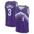 Jdoa U.Jazz #3 Keyonte George Fanatics Purple Fast Break Replica Jerseys - Icon Edition