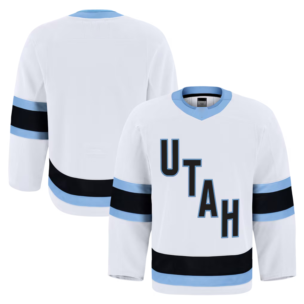 Jdoa U.Mammoth White Away Authentic Pro Jerseys