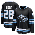 Jdoa U.Mammoth #28 Ian Cole Black Home Breakaway Player Jerseys