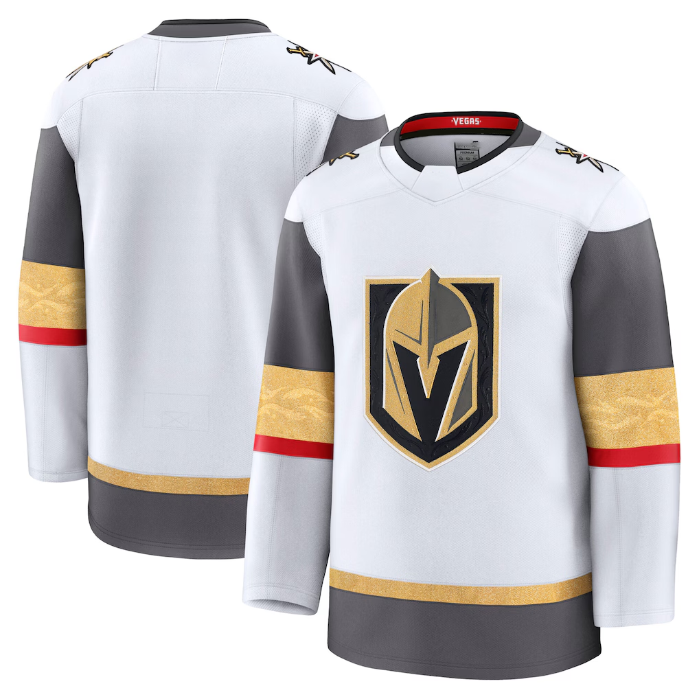 Jdoa V.Golden Knights White Away Premium Jerseys