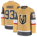 Jdoa V.Golden Knights #93 Mitch Marner Gold Home Premium Jerseys