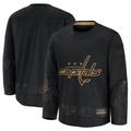 Jdoa W.Capitals Black 2024 Military Appreciation Practice Jerseys