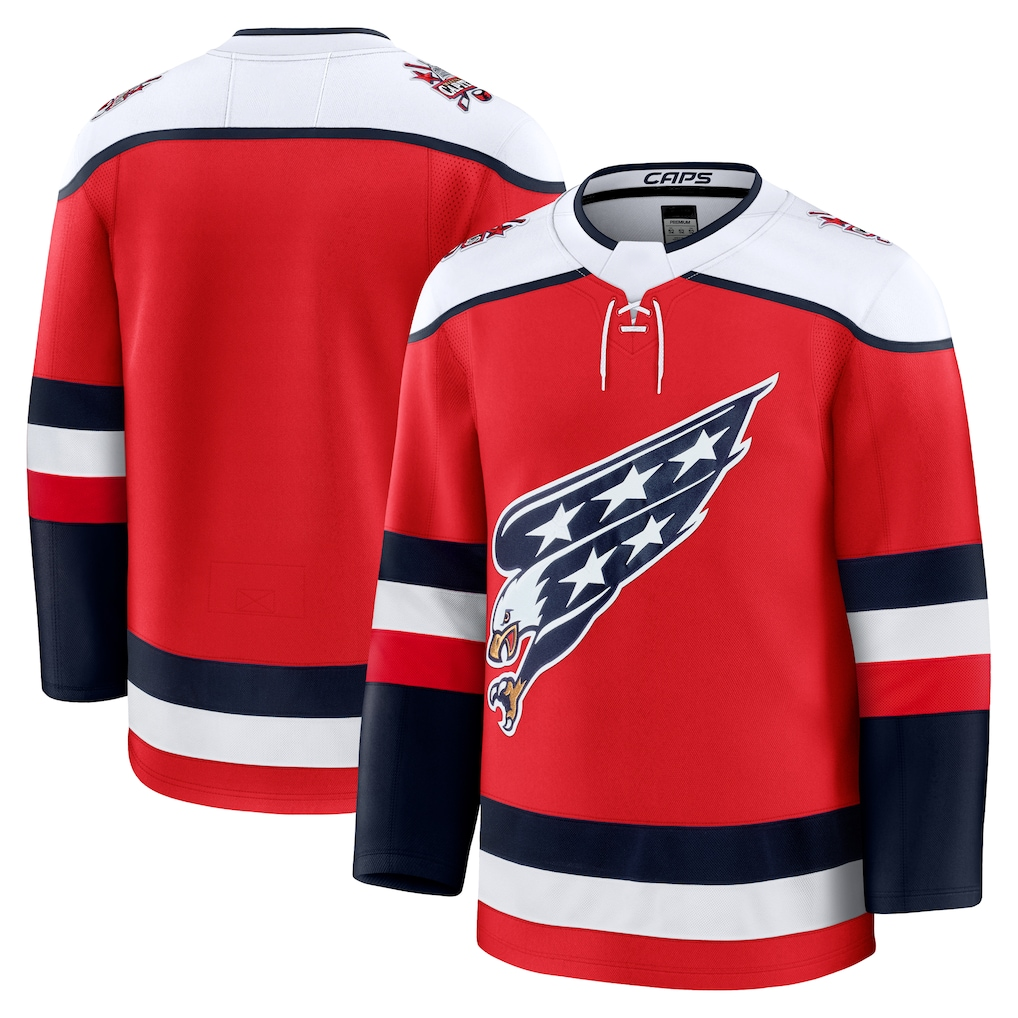 Jdoa W.Capitals Red Alternate Premium Jerseys