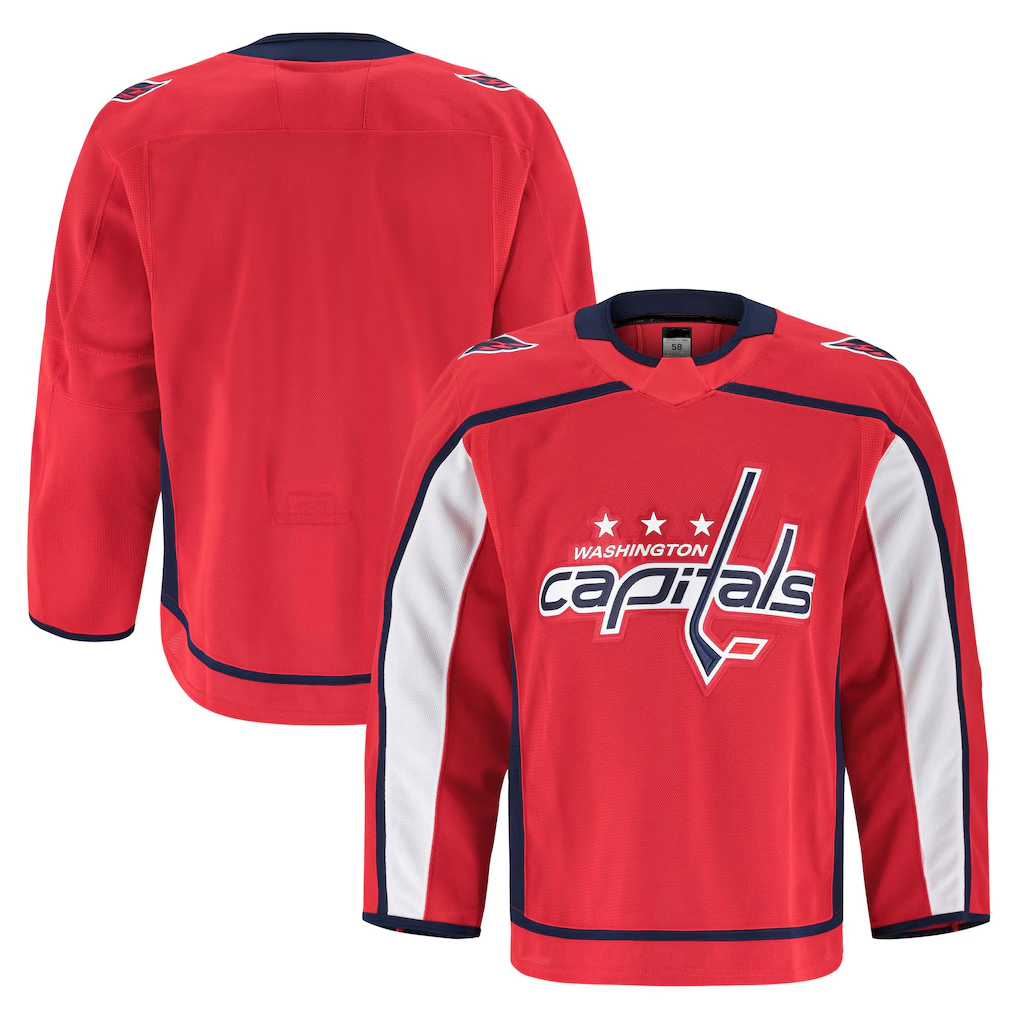 Jdoa W.Capitals Red Home Authentic Pro Jerseys