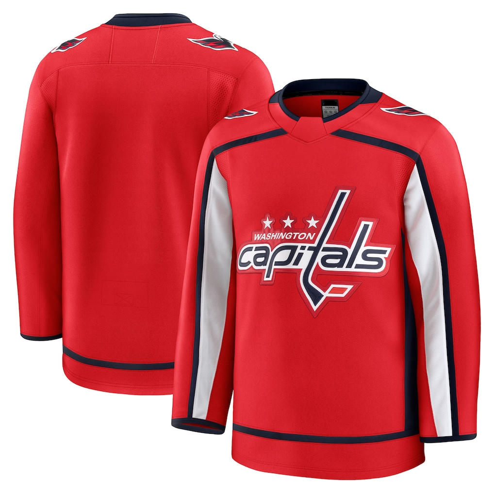 Jdoa W.Capitals Red Home Premium Jerseys