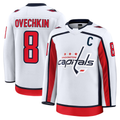 Jdoa W.Capitals #8 Alexander Ovechkin White Away Premium Jerseys